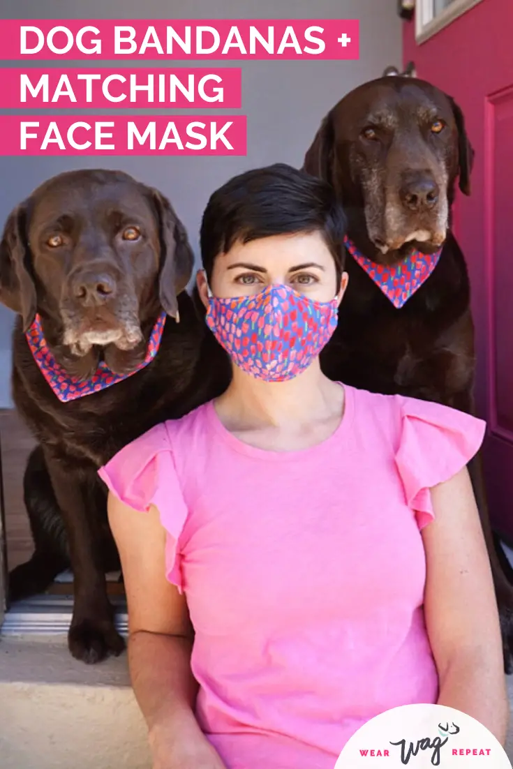 DIY face mask and matching bandans