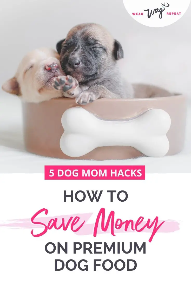 5 Dog mom Hacks to save money on premium dog food