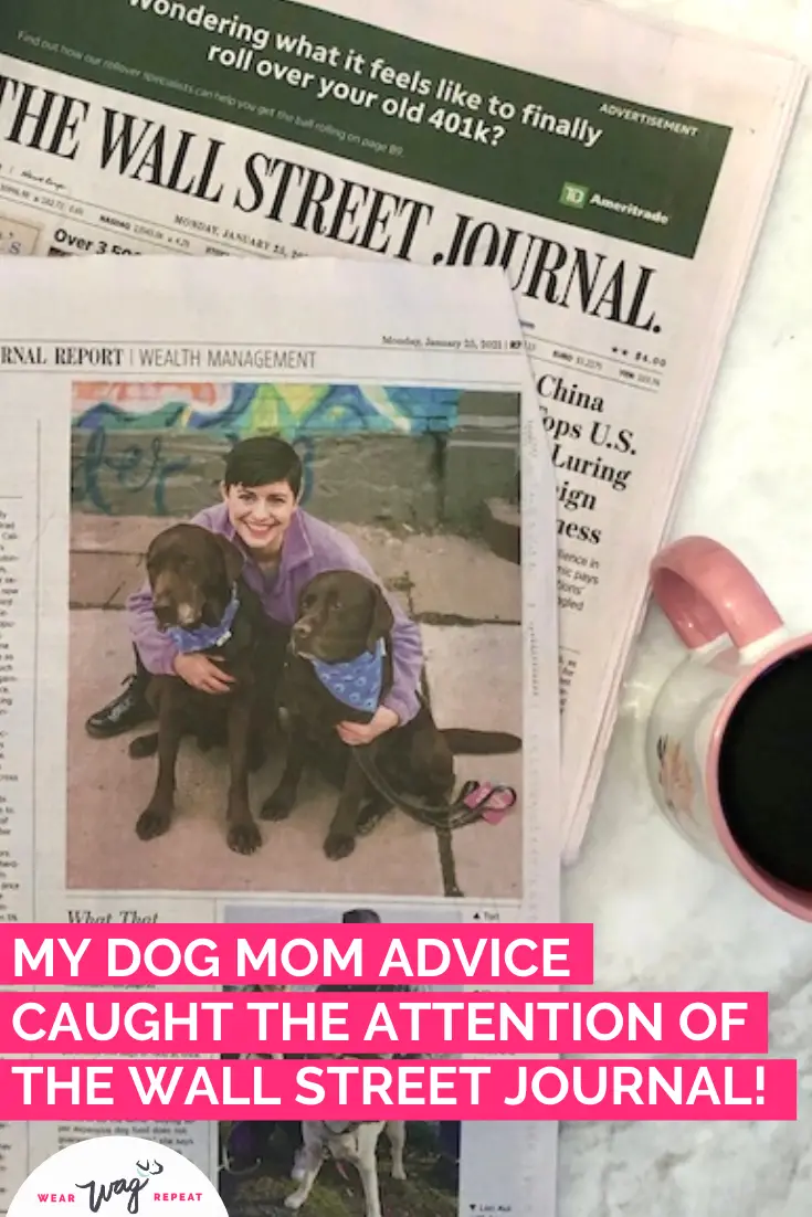 dog mom advice wall street journal