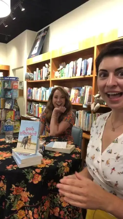 Tune in virtually to @victoria_schade’s book signing for her newest novel Dog Friendly!

Thank you @riverstonebookstore for hosting!

And @fairytailpetcare_pgh @total_oakley @ohthatlucylab for being the best dogs here!!! 

@notmegawattage for the TV studio!!